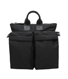 【送料無料】Hender Scheme / エンダースキーマ : helmet bag small : ヘルメットバッグ ショルダーバッグ コンパクト 定番 ブラック メンズ レディース ユニセックス ハンドバッグ ビジネスバッグ 2WAY仕様 撥水性 アクリルテープ : ur-rb-hbs【COR】【DEA】【BJB】