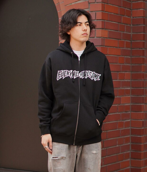 楽天市場】[SALE]FUCKING AWESOME : Stamp Logo Zip Hoodie : FA-SLZH  