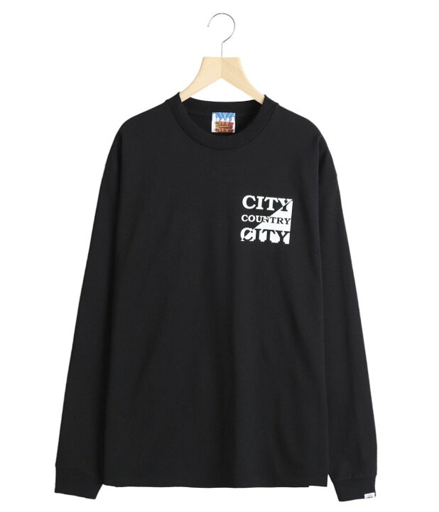 楽天市場】[SALE]CITY COUNTRY CITY : COTTON L/S T-SHIRT_CITY 