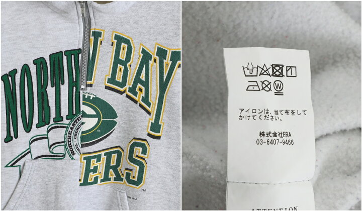楽天市場】77circa : circa make wide half zip sweat top : cc24aw-12 
