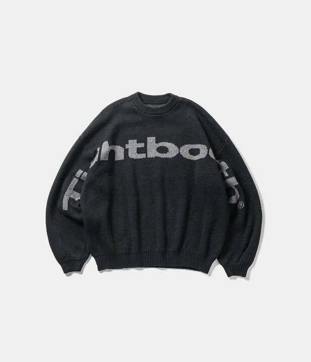 楽天市場】[送料無料]TIGHTBOOTH : TBPR / BIG LOGO KNIT SWEATER 