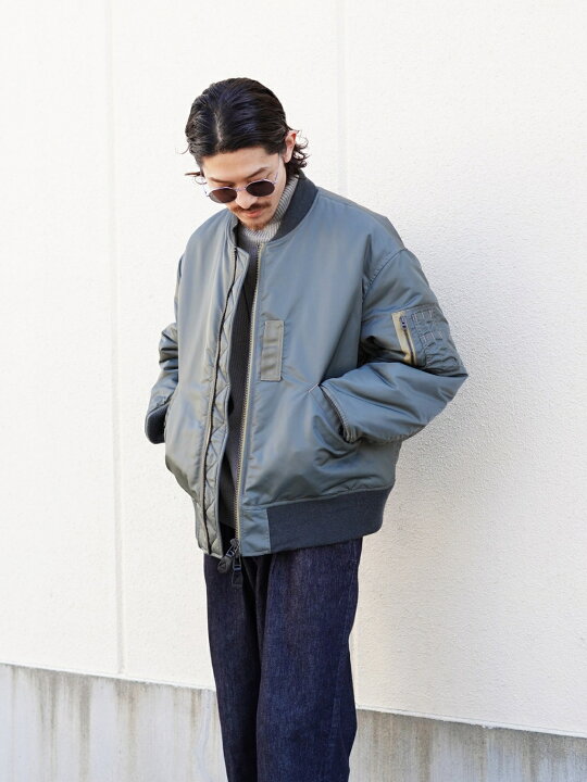 楽天市場】【P10倍】marka / マーカ : MA-1 - nylon twill - / 全2色 