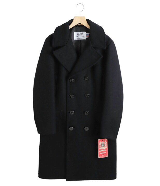 楽天市場】Schott : 714US LONG PEA COAT : 782-3954019[AST][U 