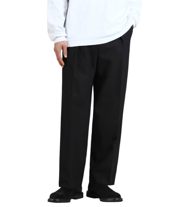 楽天市場】MARKAWARE : ONE TUCK TAPERED TROUSERS : A25A-92PT02C[WIS 