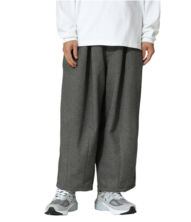 楽天市場】is-ness : TECH TWEED BALLOON PANTS / 全2色 