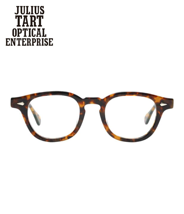 楽天市場】JULIUS TART OPTICAL : AR 46-22 - TORTOISE - / 全3色 