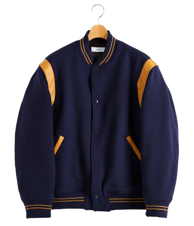 楽天市場】marka : PUFFED AWARD JACKET - 1/14 wool vintage double  