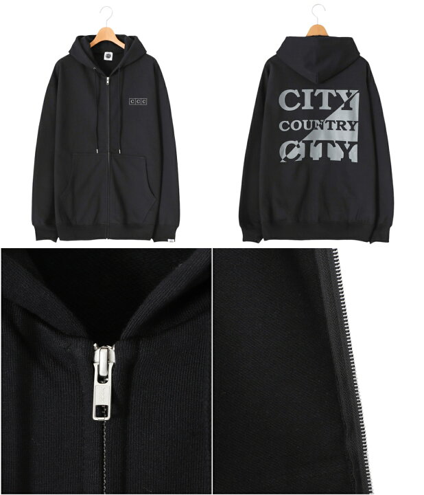 楽天市場】CITY COUNTRY CITY : ZIP UP COTTON HOODIE : CCC-243C004 