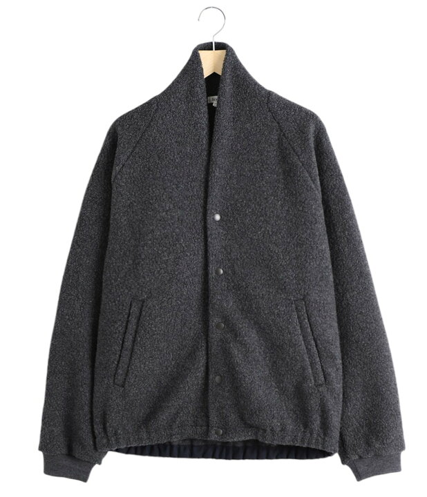 楽天市場】[送料無料]Scye : Recycle Wool Boa Fleece Snap Cardigan 