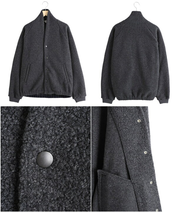 楽天市場】[送料無料]Scye : Recycle Wool Boa Fleece Snap Cardigan 