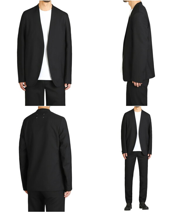 楽天市場】[送料無料]Maison Margiela : NO COLLAR JACKET : S50BN0447 