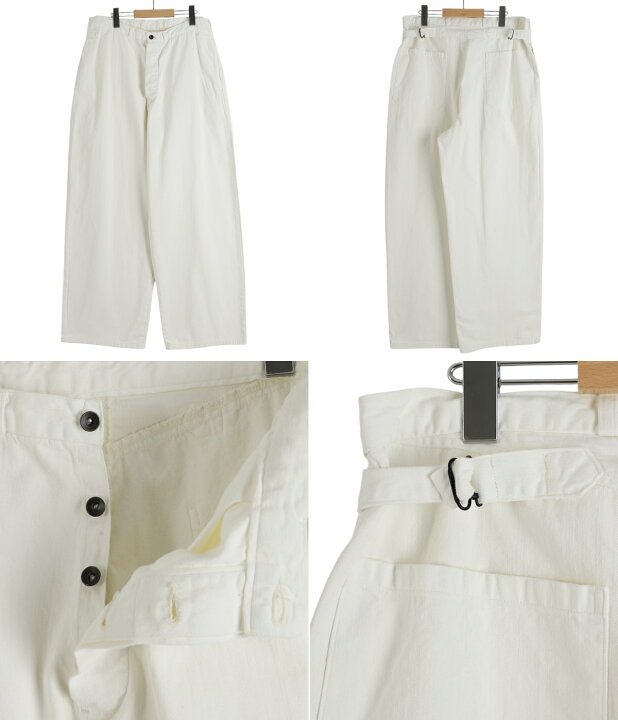 楽天市場】marka : DENIM WORK PANTS - pigment white - : M25A 