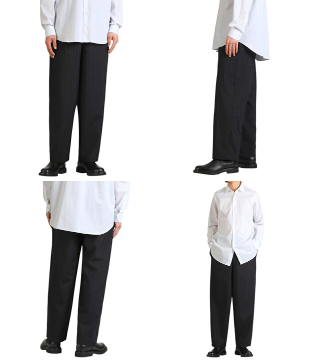 楽天市場】marka : COCOON WIDE EASY PANTS - 2/72 washer wool 