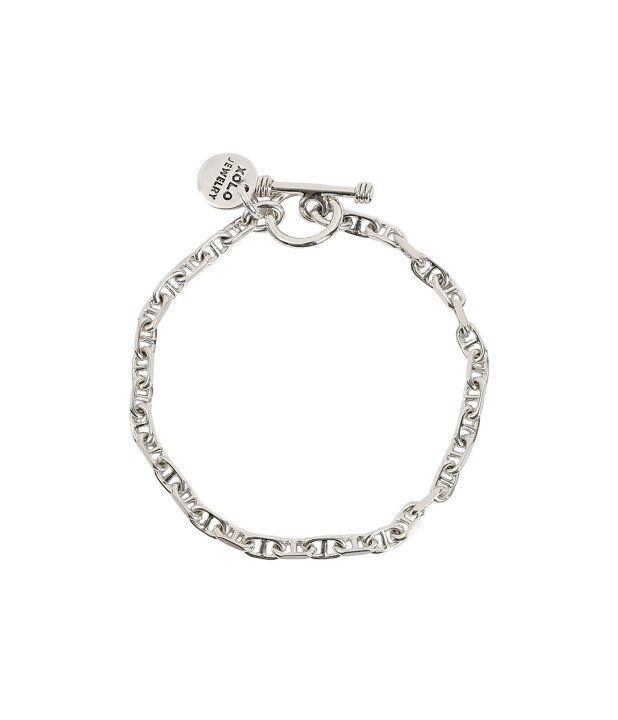 楽天市場】[送料無料]XOLO JEWELRY : Solid Anchor Link Bracelet -4mm 