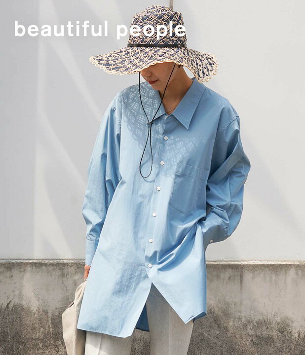 楽天市場】[送料無料]beautiful people : [レディース]gatsby shirting  