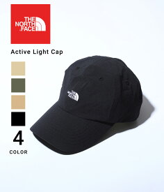 THE NORTH FACE / ザ ノースフェイス : Active Light Cap / 全4色 : アクティブライト キャップ 帽子 レディース ユニセックス アジャスター調整可 アウトドア キャンプ アスレチック ランニング タウンユース 軽量 ロゴ : NN42072【WAX】【DEA】