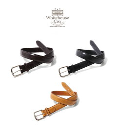 Whitehouse Cox / ホワイトハウスコックス : BRIDLE LEATHER 28mm / 全3色 : レザー ベルト メンズ ブラック ハバナ ニュートーン ブライドルレザー 刻印 ギフト プレゼント ラッピング可能 カジュアル : B-8665 【MUS】【宅急便コンパクト】