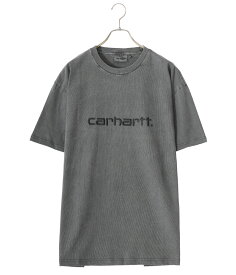 【送料無料】Carhartt WIP / カーハート ワークインプログレス : S/S DUSTER T-SHIRT : ショートスリーブ ダスターティー ティーシャツ ガーメントダイ スクリプトロゴ ヴィンテージ Tシャツ 半袖 カットソー ルーズ フィット : I030110【NOA】【REA】【コンパクト】