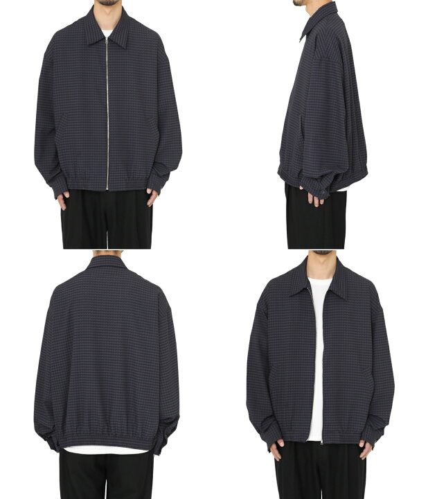 楽天市場】[SALE]URU : CRAFT CHECK POLYESTER - ZIP UP BLOUSON 