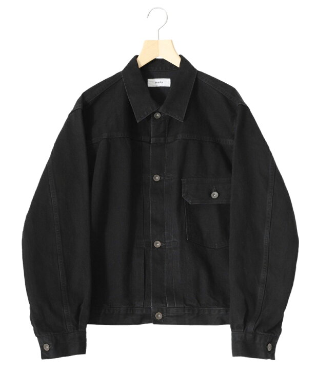 楽天市場】marka / マーカ : NEW TYPE1 DENIM JACKET - black 