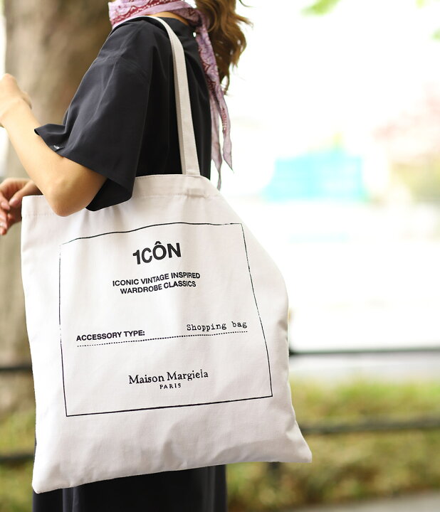 楽天市場 送料無料 Maison Margiela メゾン マルジェラ Eco Bag エコバッグ トートバッグ バック ショッピングバッグ ユニセックス S55wc0127 Rip Bjb ａｒｋｎｅｔｓ