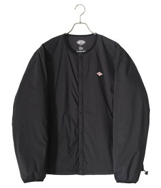 【送料無料】DANTON / ダントン : INSULATION JACKET : インサレーションジャケット アウター ブルゾン ジャンパー インナー シンプル ノーカラー コンパクト 持ち運び可 収納袋付 保温性 耐久性 撥水性 : DT-A0483SBT【STD】