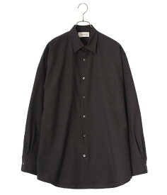 【送料無料】MARKAWARE / マーカウェア : ORGANIC WOOL 2/80 TROPICAL COMFORT FIT SHIRT / 全2色 : オーガニックウールトロピカルコンフォートフィットシャツ ドレスシャツ シンプル オーガニックウール ややゆったり 長袖シャツ トップス : A24A-14SH01C【MUS】【WIS】