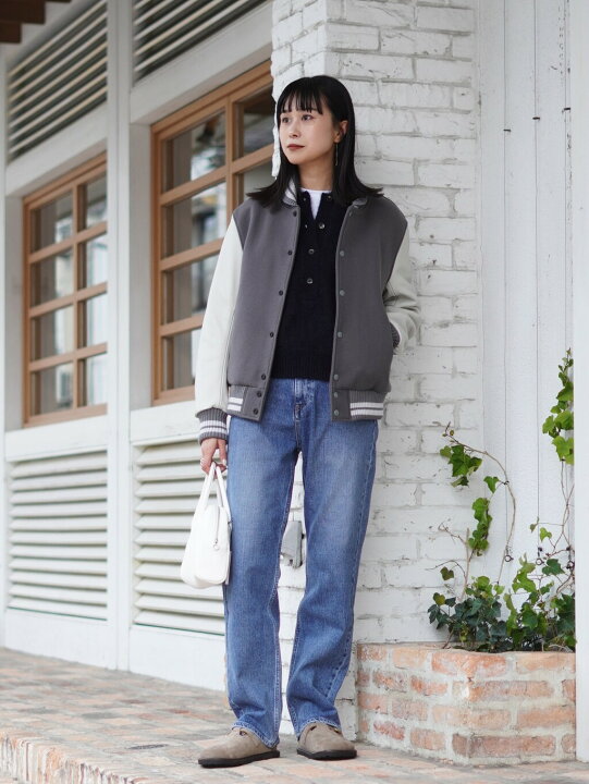 楽天市場】[SALE]Scye : [レディース]Super140 Wool Melton Varsity 