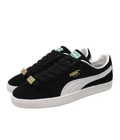 PUMA / プーマ : PUMA SUEDE FAT LACE : プーマ スエード ファット レース 定番モデル ボリューム スエード ラバー素材 メンズ スニーカー シューズ ブラック ローカット 耐久性 グリップ : 393167【AST】