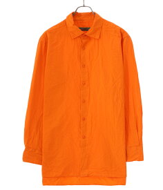 CASEY CASEY / ケイシー ケイシー : BIG RACCOURCIE SHIRT / 全4色 : ビッグラクルスィーシャツ 定番 レギュラーロングスリーブシャツ ペーパーコットン メンズ 春 ヴィンテージライク シワ リラックスシルエット : 20HC264【RIP】