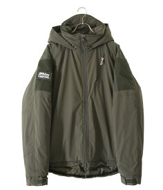 Abu Garcia / アブガルシア : CLOUD PADDING JACKET / 全2色 : クラウド パディング ジャケット is-ness イズネス コラボ ジャンパー ブルゾン 中綿 防水 ストレッチ オーバーサイズ オーバーシルエット メンズ : 21AAB-0001【NOA】【REA】