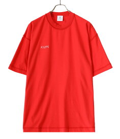 VETEMENTS / ヴェトモン : INSIDE OUT T-SHIRT / 全4色 : インサイドアウト Tシャツ ティーシャツ メンズ べトモン 半袖 カットソー 裏表 ブラック ブルー レッド ホワイト モード ハイブランド ストリート 新作 : UA53TR360【RIP】