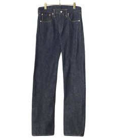 SUGAR CANE / シュガーケーン : STANDARD DENIM 1947 TYPE-2 ONE WASH : タイプ2 1947モデル スタンダード エンジニアブーツ エンタープライズ 12oz ムラ糸 セルビッチデニム ストレートシルエット ネイビー コットン : SC42009A【STD】