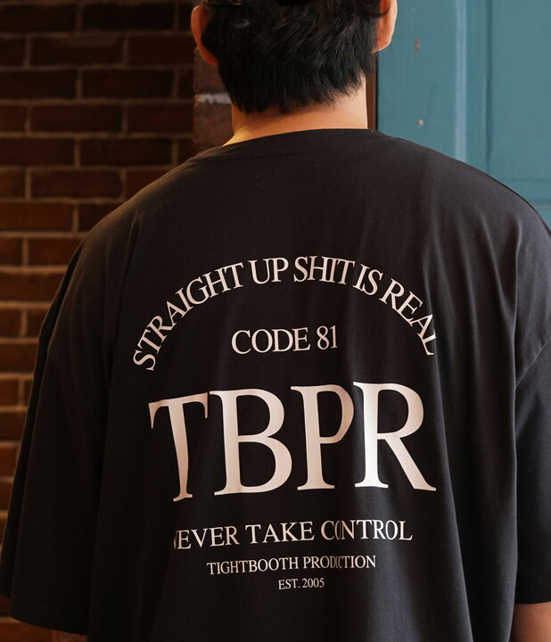 楽天市場】[送料無料]TIGHTBOOTH : TBPR / STRAIGHT UP S/S T-SHIRT  
