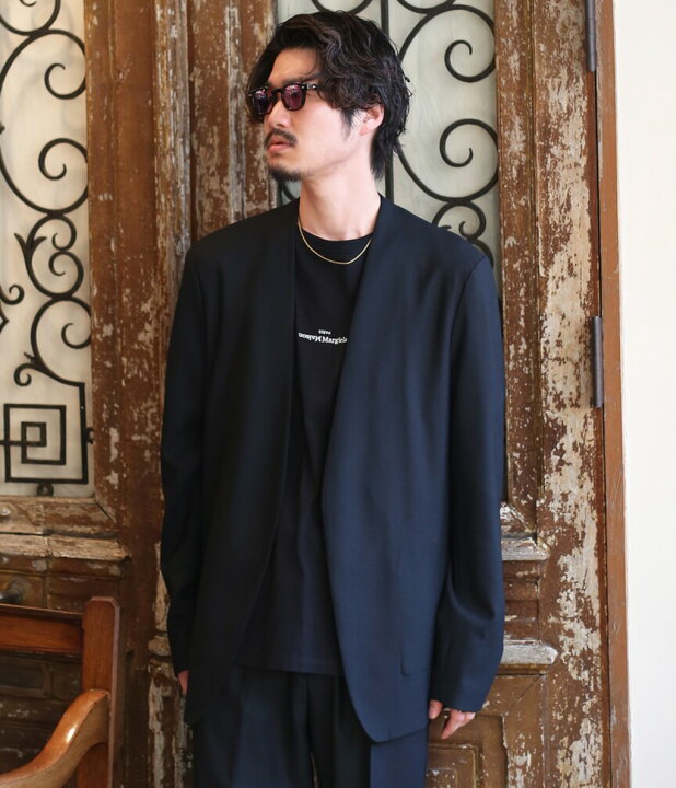 楽天市場】Maison Margiela / メゾン マルジェラ : NO COLLAR JACKET 