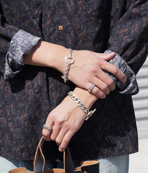 楽天市場】[P10倍]LAVER : [ONLY ARK]別注 FOUR BIT CHAIN BRACELET  