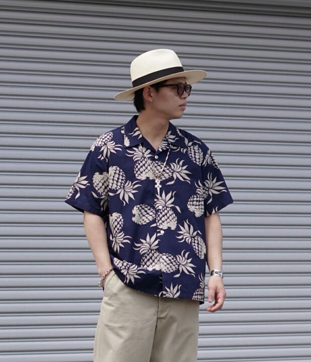 楽天市場】DUKE KAHANAMOKU : S/S COTTON OPEN SHIRT DUKE