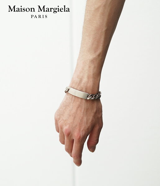 [送料無料]Maison Margiela : ID BRACELET / 全2色 : SI8UY0004-SV0130[RIP][BJB][U]
