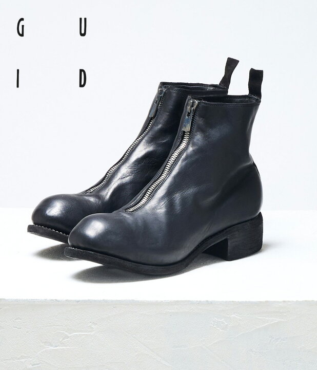 楽天市場】[送料無料]GUIDI : PL1 FRONT ZIP BOOTS HORSE FULL GRAIN 