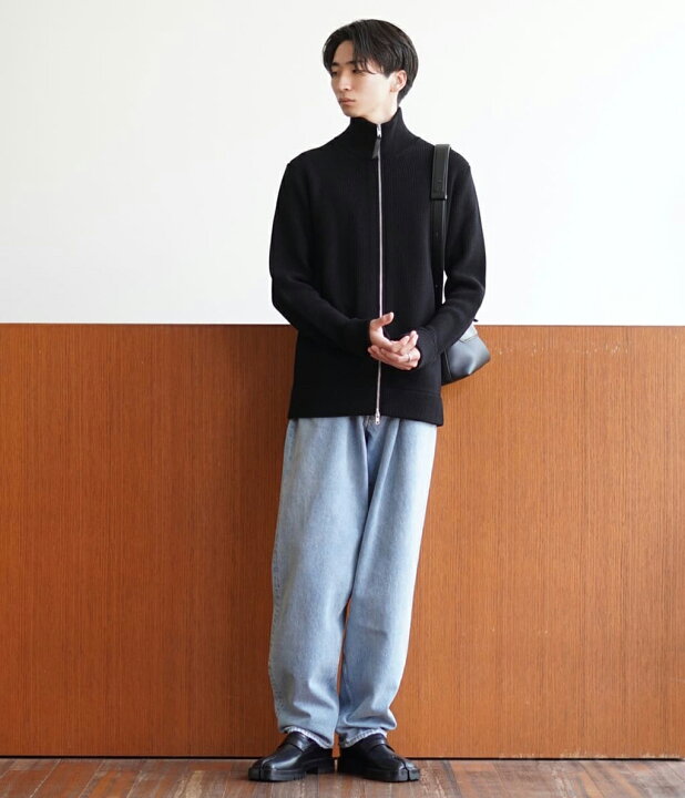 マルジェラドライバーズニット黒M 