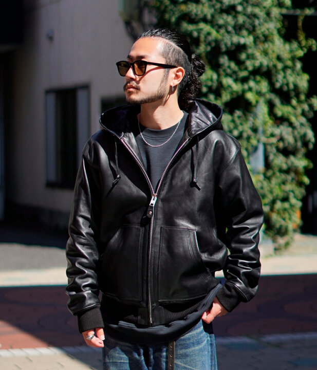 楽天市場】Schott / ショット : LEATHER FULL ZIP PARKA : レザー 