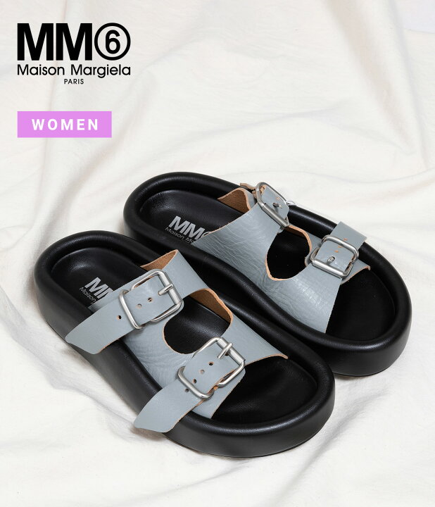 楽天市場】MM6 Maison Margiela : SANDAL : S59WP0177P5263H9559[ANN  