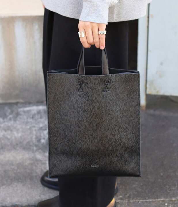 美品】エンダースキーマ ペーパーバッグ ビッグ トートバッグ レザー  