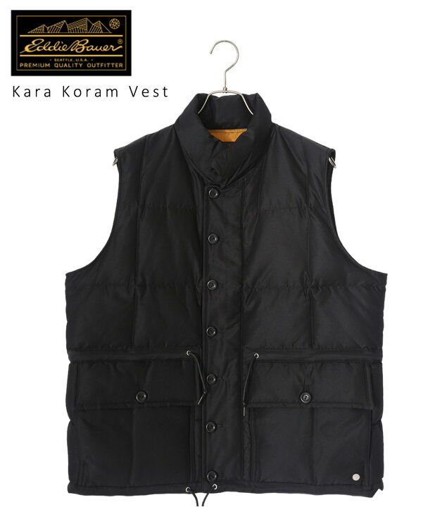 楽天市場】Eddie Bauer Black Tag Collection : Kara Koram Vest 全2 
