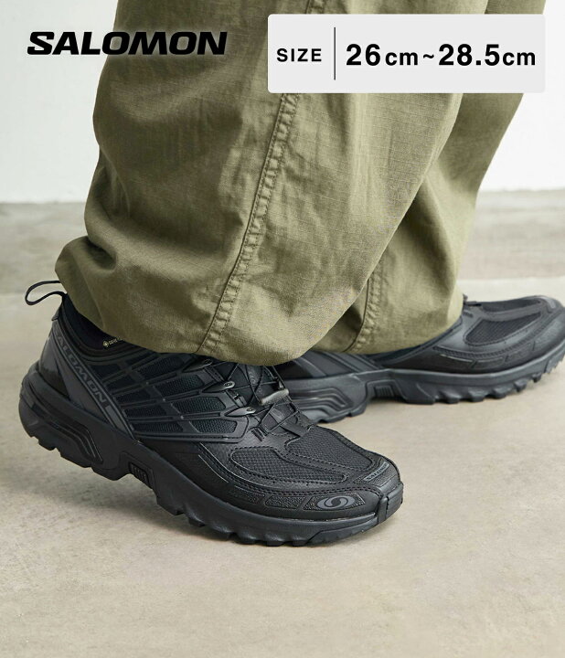 楽天市場】[送料無料]SALOMON SNEAKERS : ACS PRO GTX Black/Black 