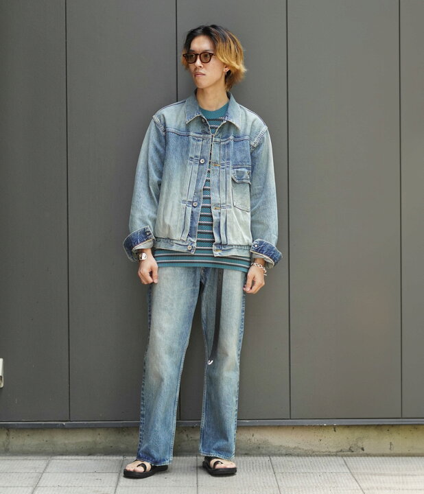 楽天市場】marka / マーカ : NEW TYPE1 DENIM JACKET - used washed 