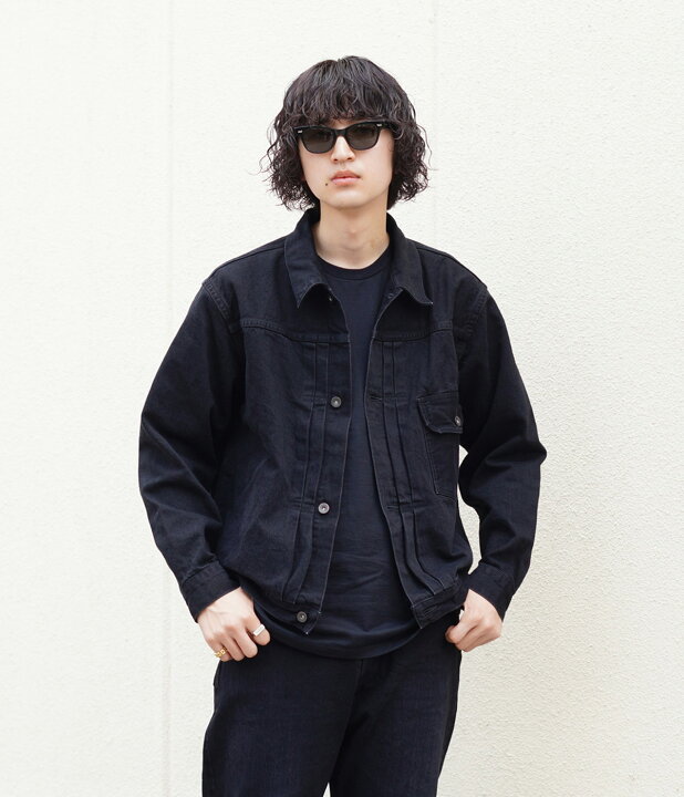 楽天市場】marka : NEW TYPE1 DENIM JACKET - black - : M24C-07BL11C 