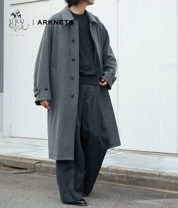 楽天市場】URU : 別注 NAPPING MELTON - BALMACAAN COAT : ONLYARK-5 