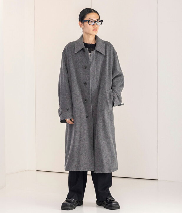 楽天市場】URU : 別注 NAPPING MELTON - BALMACAAN COAT : ONLYARK-5 