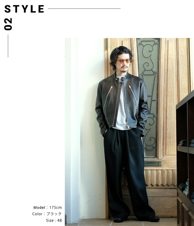 楽天市場】Maison Margiela : 5-ZIP LEATHER JACKET : S50AM0489 